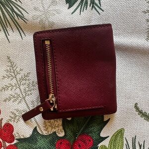 Elegant Burgundy Women's Wallet